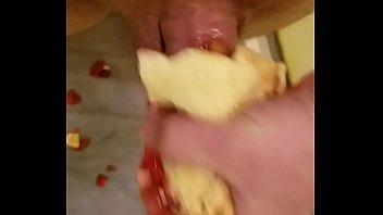 Dick tracy Senior - jerking with a strawberry pie